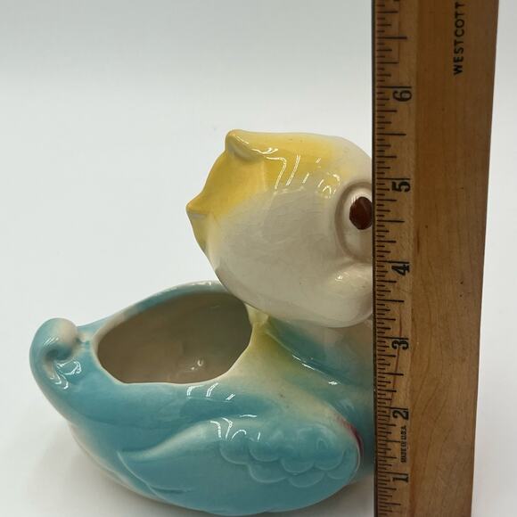 Vintage Duck Planter Succulent Planter Nursery Planter - Picture 7 of 9